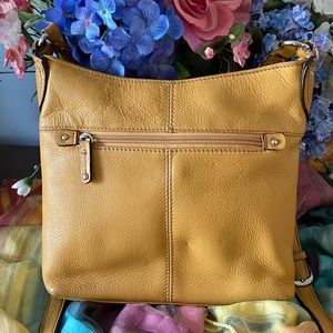 Tignanello Leather Hands-free Crossbody Bag
